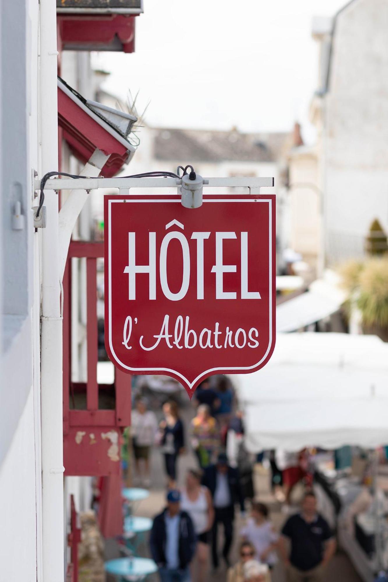 Hotel L'Albatros Le Pouliguen Dış mekan fotoğraf